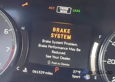 2019 Acura Rdx Standard from USA, damaged, VIN 5J8TC2H33KL039473